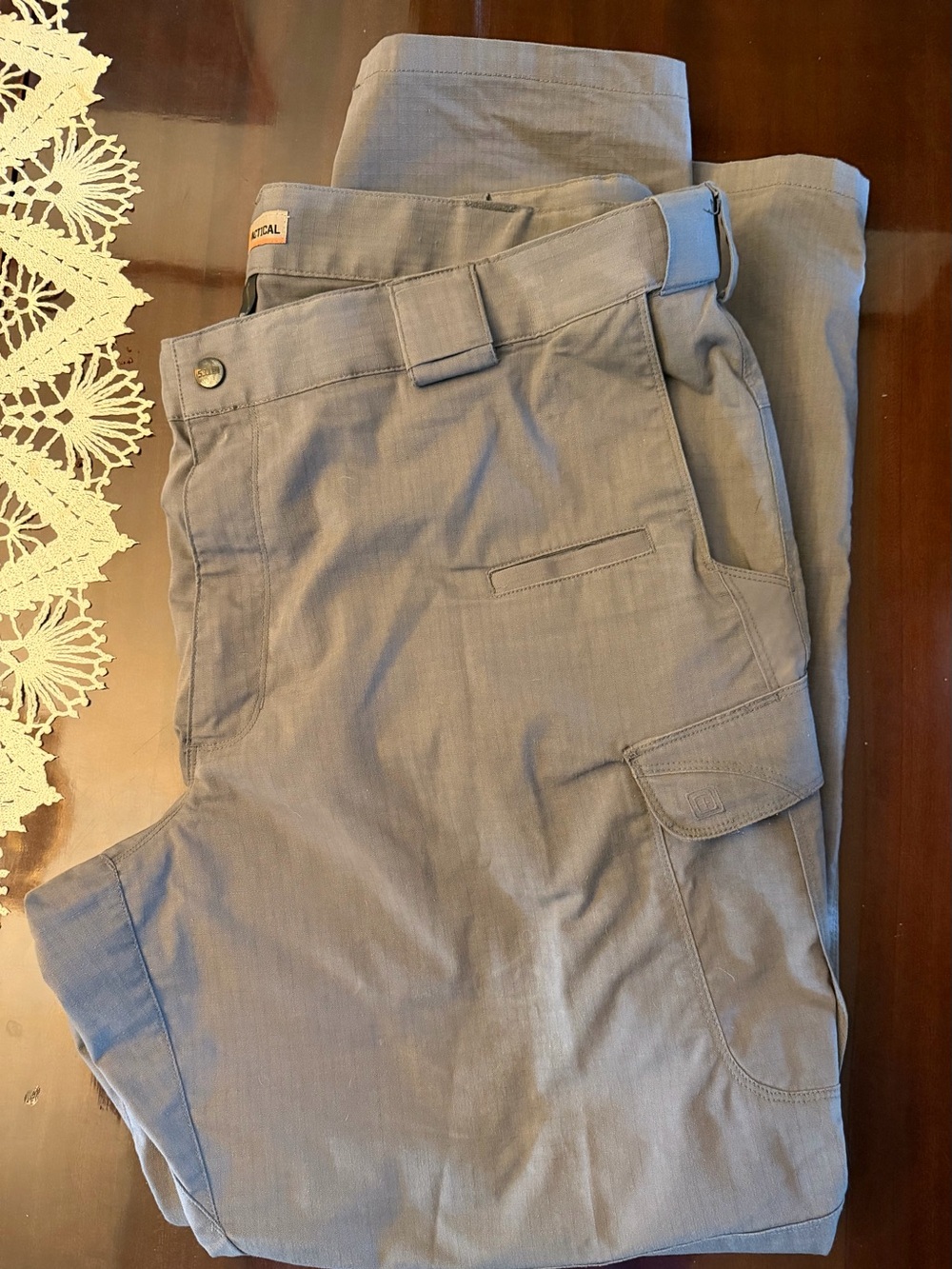 5.11 Tactical Men's Cargo Pants - Light Gray